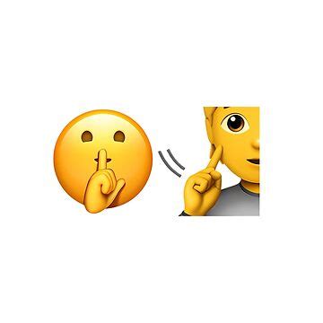 shh im mewing emojis